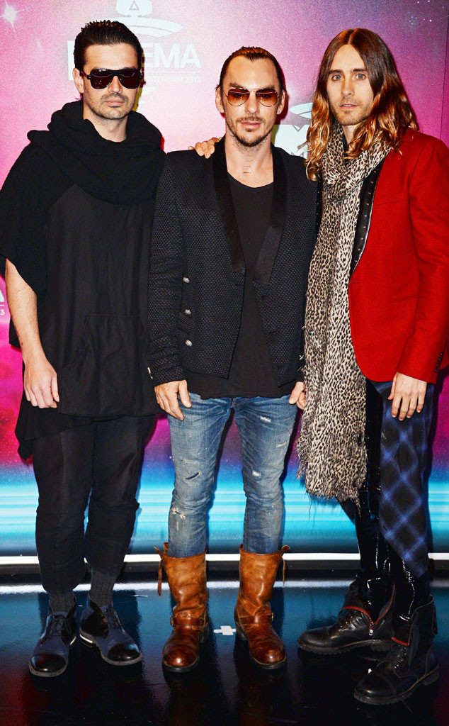 Tomo Milicevic, Shannon Leto, Jared Leto, 30 Seconds to Mars Tomo Milicevic, Shannon Leto, Jared Leto, 30 Seconds to Mars